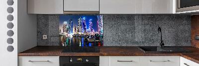 Dekorační panel sklo Noční Dubai