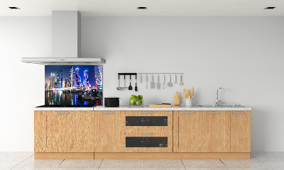 Dekorační panel sklo Noční Dubai
