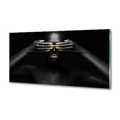 Panel do kuchyně Žena v černém
