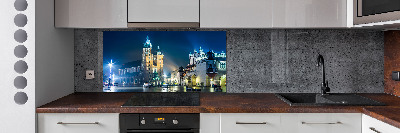 Dekorační panel sklo Krakov noc