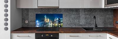 Dekorační panel sklo Krakov noc