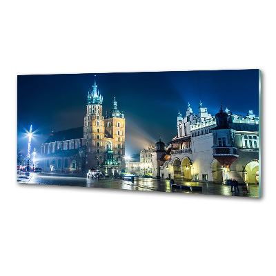 Dekorační panel sklo Krakov noc