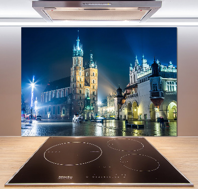 Dekorační panel sklo Krakov noc