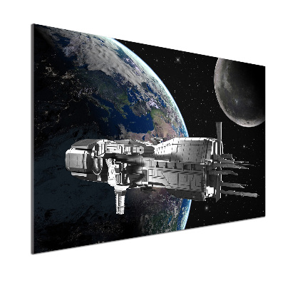 Panel do kuchyně Vesmírná loď