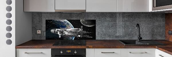 Panel do kuchyně Vesmírná loď