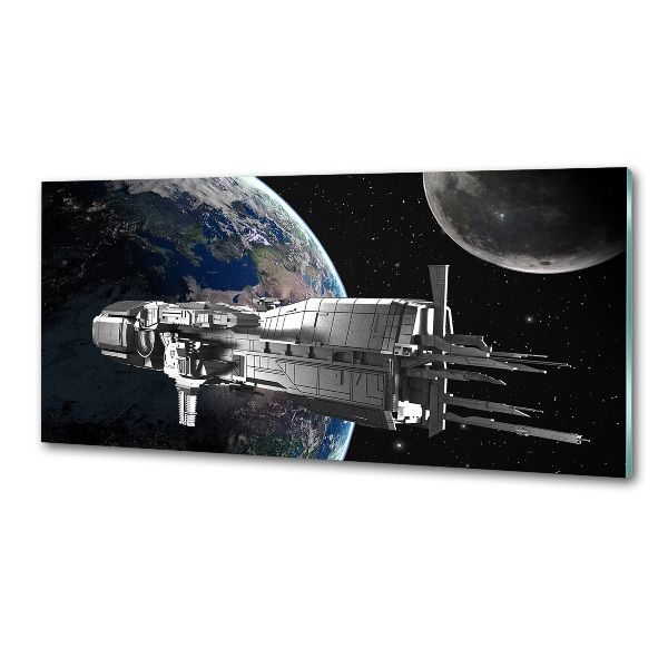 Panel do kuchyně Vesmírná loď
