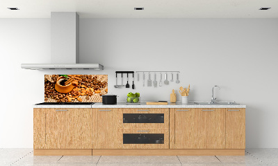 Panel lacobel Zrnka kávy a šálek