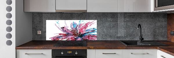 Panel do kuchyně Abstraktní květ