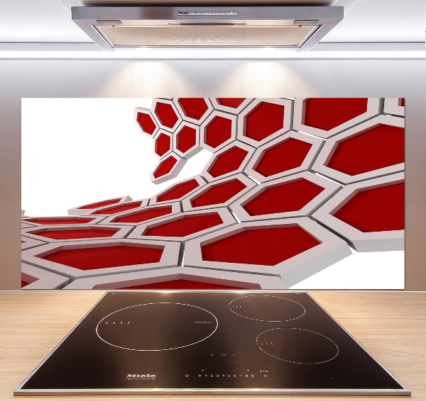 Panel do kuchyně Abstrakce 3D