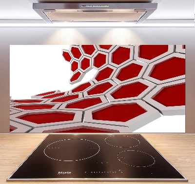 Panel do kuchyně Abstrakce 3D