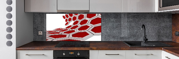Panel do kuchyně Abstrakce 3D