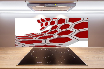 Panel do kuchyně Abstrakce 3D