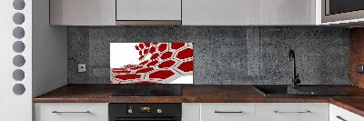 Panel do kuchyně Abstrakce 3D