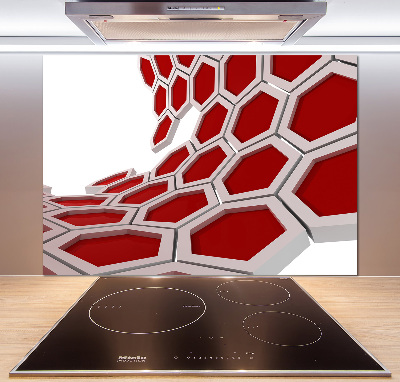 Panel do kuchyně Abstrakce 3D