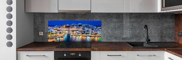 Dekorační panel sklo Kréta Řecko