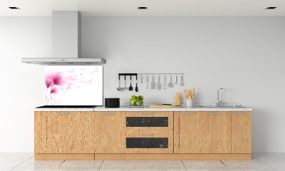 Dekorační panel sklo Růžová květina