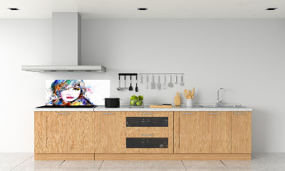 Panel do kuchyně Tvář ženy