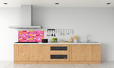 Panel lacobel Zvířata ve vlaku
