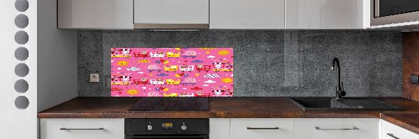 Panel lacobel Zvířata ve vlaku