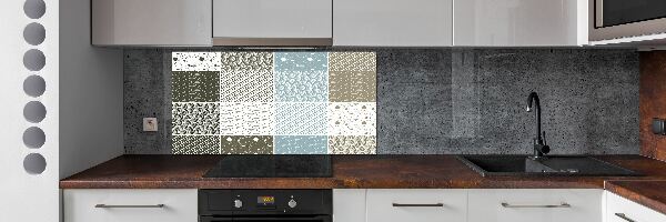 Panel do kuchyně Geometrické vzory