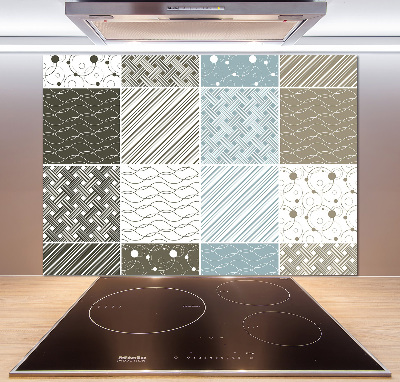 Panel do kuchyně Geometrické vzory