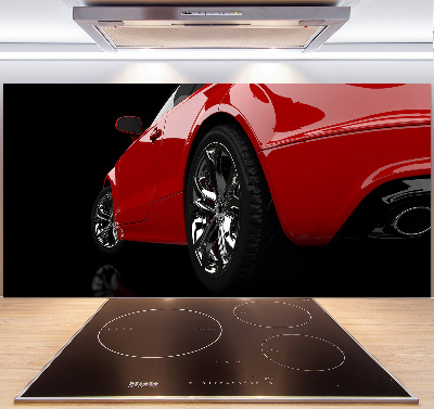 Panel do kuchyně Červené auto