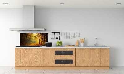 Dekorační panel sklo Podzimní les
