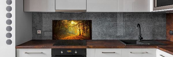 Dekorační panel sklo Podzimní les