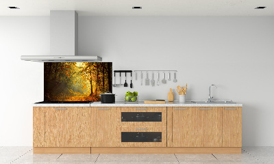 Dekorační panel sklo Podzimní les