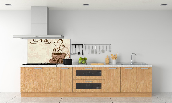 Kuchyňský panel Aromatická káva