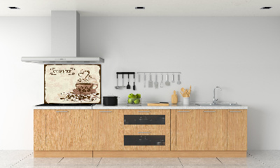 Kuchyňský panel Aromatická káva