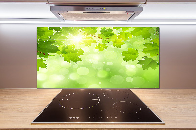 Panel do kuchyně Listí kaštanu