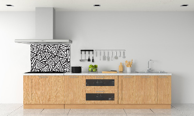 Dekorační panel sklo Trojúhelníky pozadí