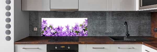 Panel do kuchyně Fialové zvonky