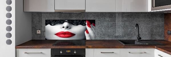 Panel do kuchyně Korunková maska