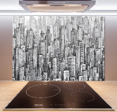 Panel do kuchyně Mrakodrap