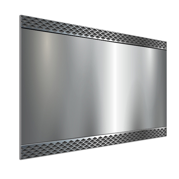Dekorační panel sklo Kovové pozadí