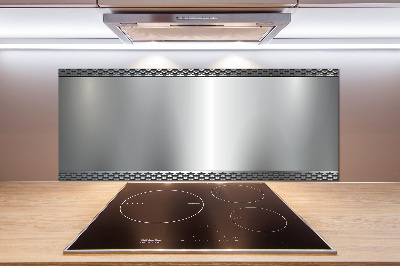 Dekorační panel sklo Kovové pozadí