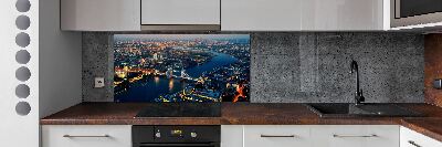 Panel lacobel Londýn z ptačího pohledu