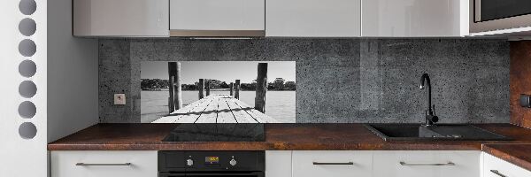 Panel do kuchyně Dřevěné molo