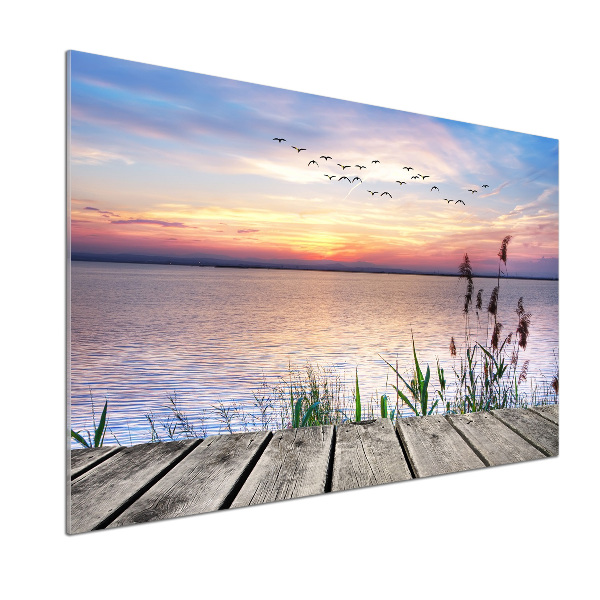 Panel do kuchyně Jezero východ