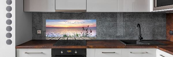Panel do kuchyně Jezero východ