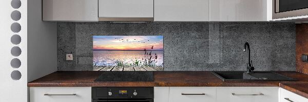 Panel do kuchyně Jezero východ