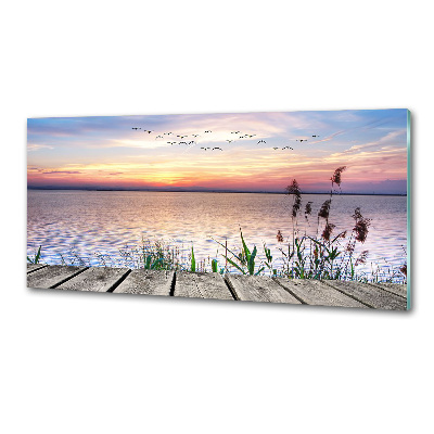 Panel do kuchyně Jezero východ