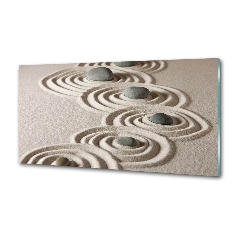 Panel lacobel Kameny zen písek