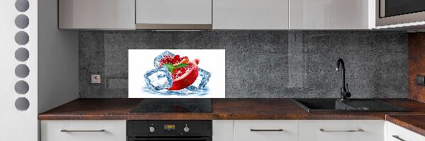 Panel do kuchyně Granátové jablko s ledem