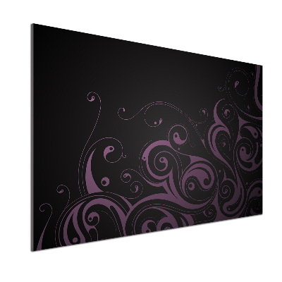 Skleněný panel do kuchynské linky Ornamenty