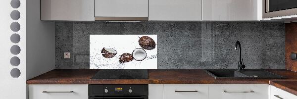 Dekorační panel sklo Kokos s vodou