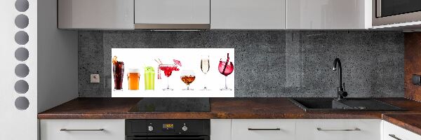 Panel do kuchyně Sada drinků