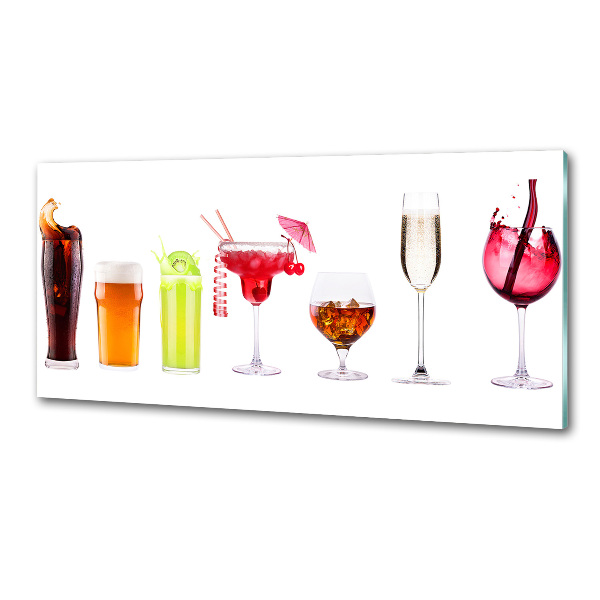 Panel do kuchyně Sada drinků